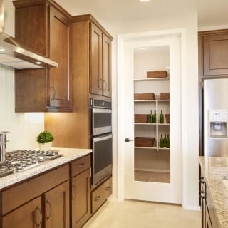 The Kitchen Allows for Elegant Cabinet Options