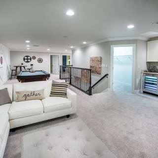 Optional loft with bed & bath