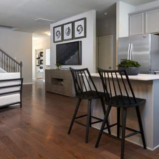 Large kitchen island