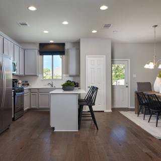 Kitchen and dining space