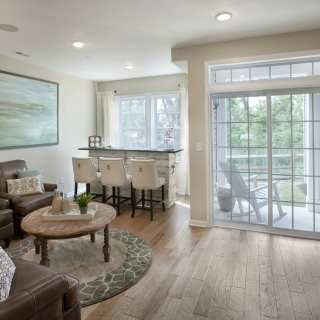 Finished lower level