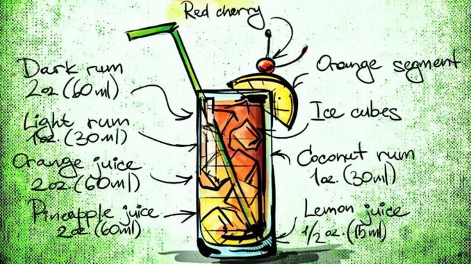 bahama mama koktejl recept bahama mama koktejl recept
