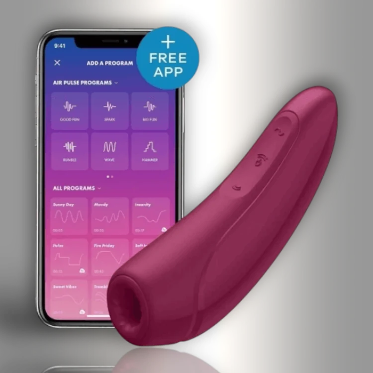 PlayLoveToys - products/curvy-1-rose-red