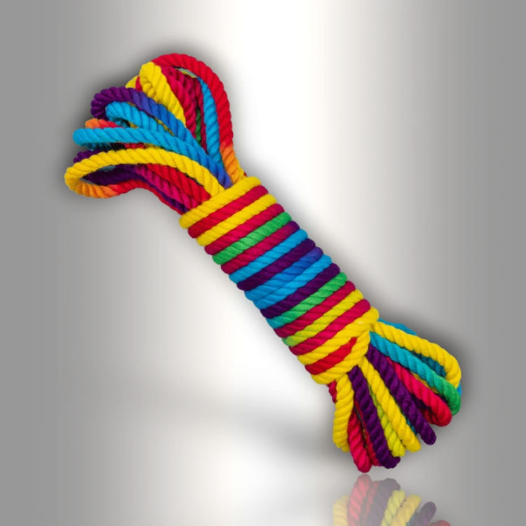 PlayLoveToys - products/funfetti-rainbow-bondage-rope