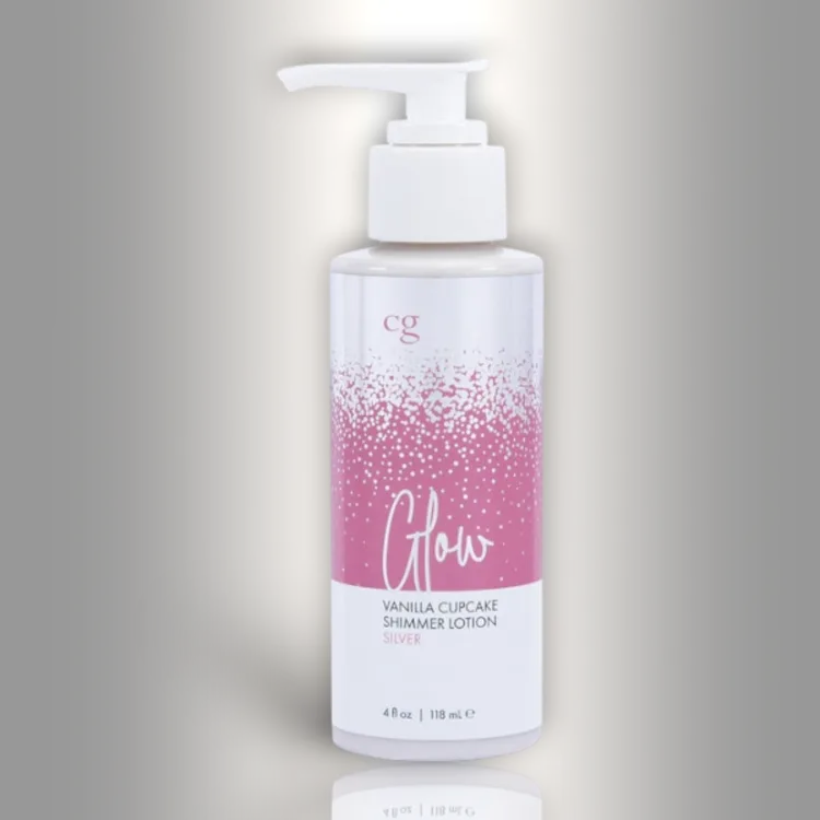 PlayLoveToys - products/glow-silver-shimmer-lotion-silver-4oz-118ml