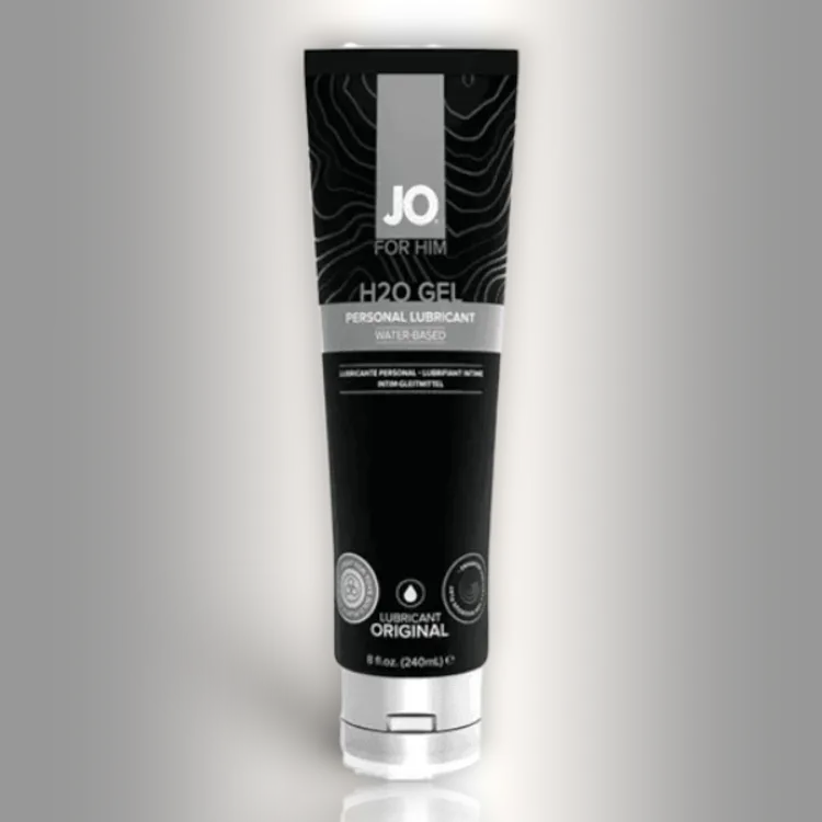 PlayLoveToys - products/jo-for-him-h2o-gel-original-water-based-personal-lubricant-lube-8-fl-oz-240-ml