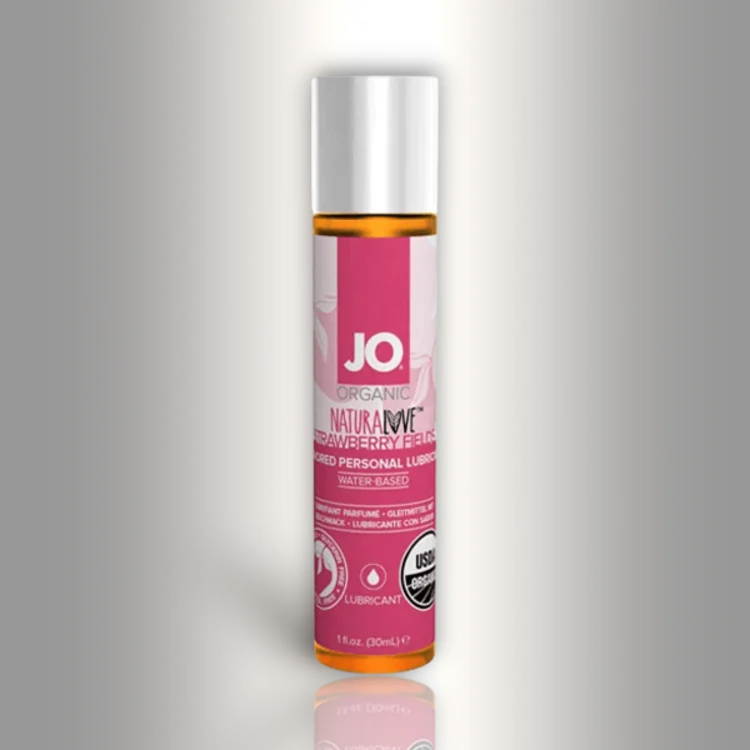 PlayLoveToys - products/jo-naturalove-organic-strawberry-lubricant-1oz