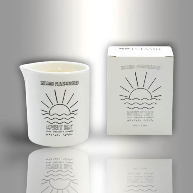PlayLoveToys - products/lovely-day-massage-candle-coffee-sandalwood-cedar