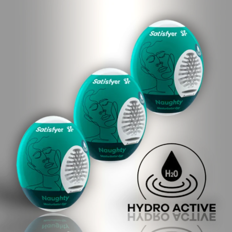 PlayLoveToys - products/masturbator-egg-3er-set-naughty-dark-green