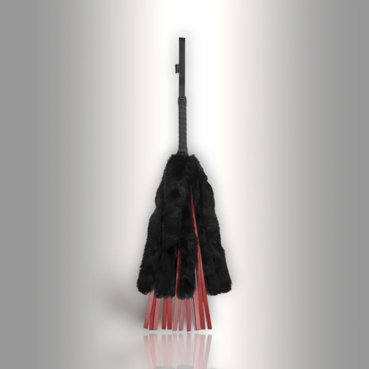 PlayLoveToys - products/saffron-faux-fur-flogger