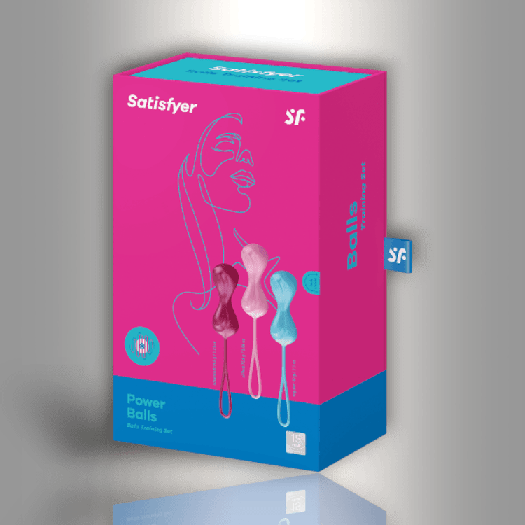 PlayLoveToys - products/satisfyer-power-balls-set-of-3-turquoise-red-pink