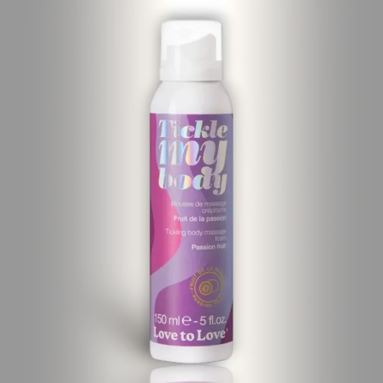 PlayLoveToys - products/tickle-my-body-massage-foam-passion-fruit-150ml-5fl-oz