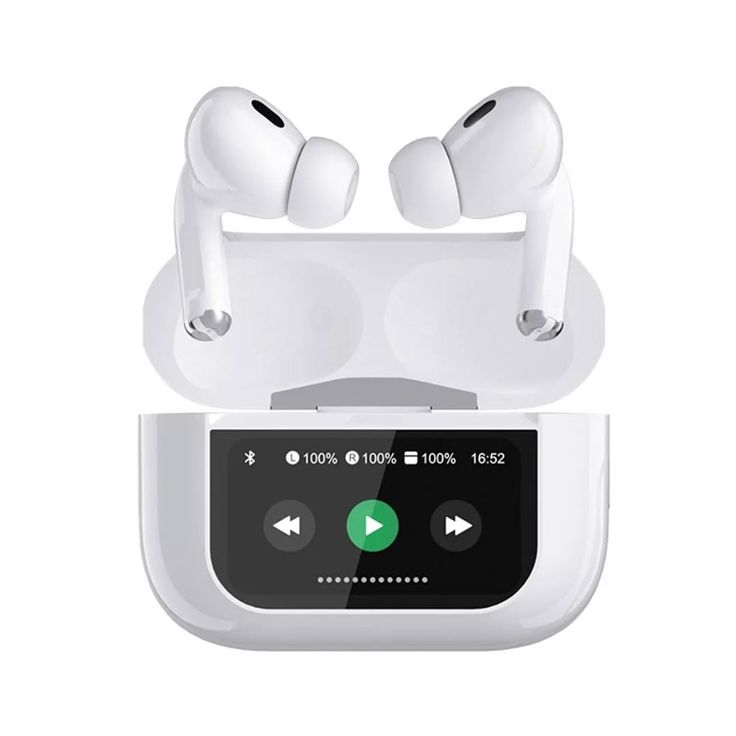 Buy A9 Pro Airbuds Touch Screen Premium Quality Airpods Price in pakistan