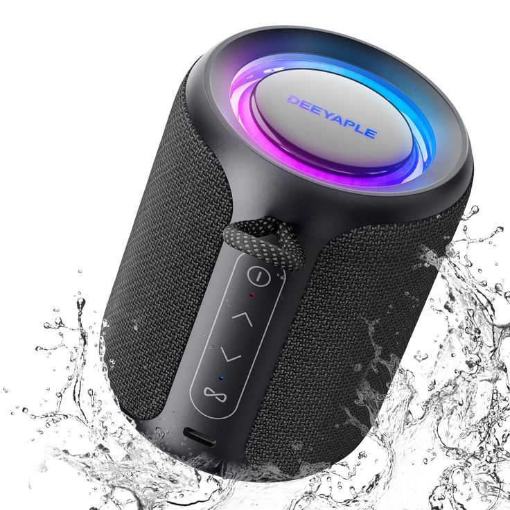 Buy Original Rechargeable Wireless Bluetooth Speaker Rgb Colorful Flame Light Speakers