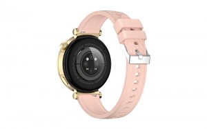 AuraFit ELLA 2 AM23 AMOLED Smartwatch – Champagne (Includes Free Extra Strap) - Image 6