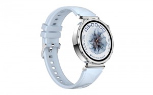 AuraFit ELLA 4 AM35 AMOLED Women's Smartwatch – Silver (Includes Free Extra Strap) - Image 2