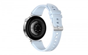 AuraFit ELLA 4 AM35 AMOLED Women's Smartwatch – Silver (Includes Free Extra Strap) - Image 4