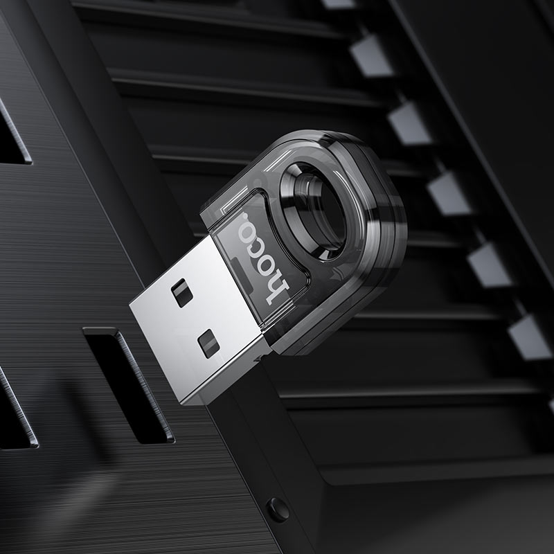 HOCO UA28 USB Bluetooth Adapter – Black - Image 2