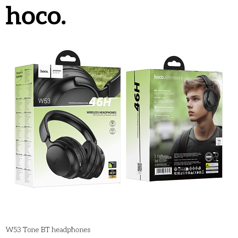 HOCO W53 Tone Wireless Bluetooth Headphones Price in Pakistan - Image 4