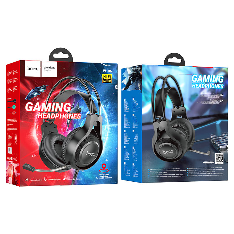 HOCO W106 Tiger Gaming Headset Price in Pakistan - Image 4