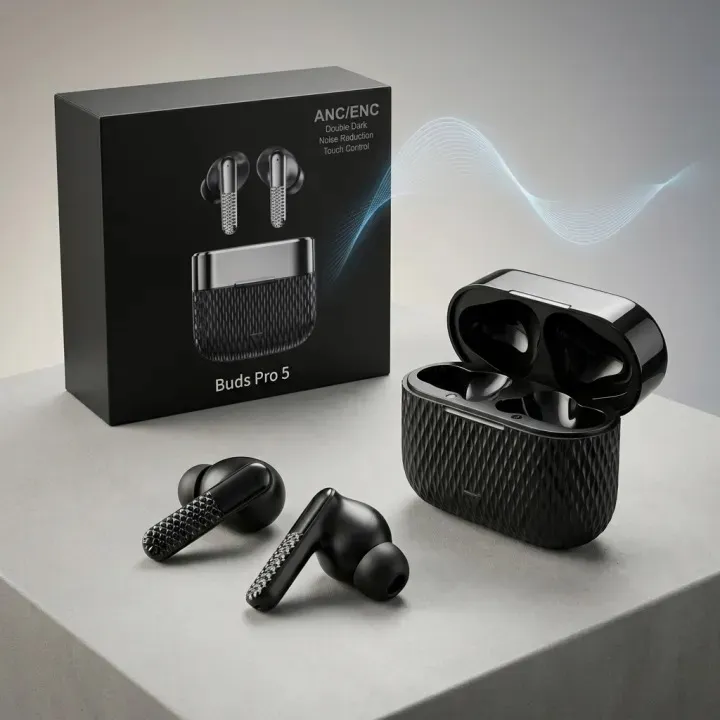 Buds Pro 5 Wireless Bluetooth Earbuds | HD Sound | Touch Control | Noise Reduction — product image 4