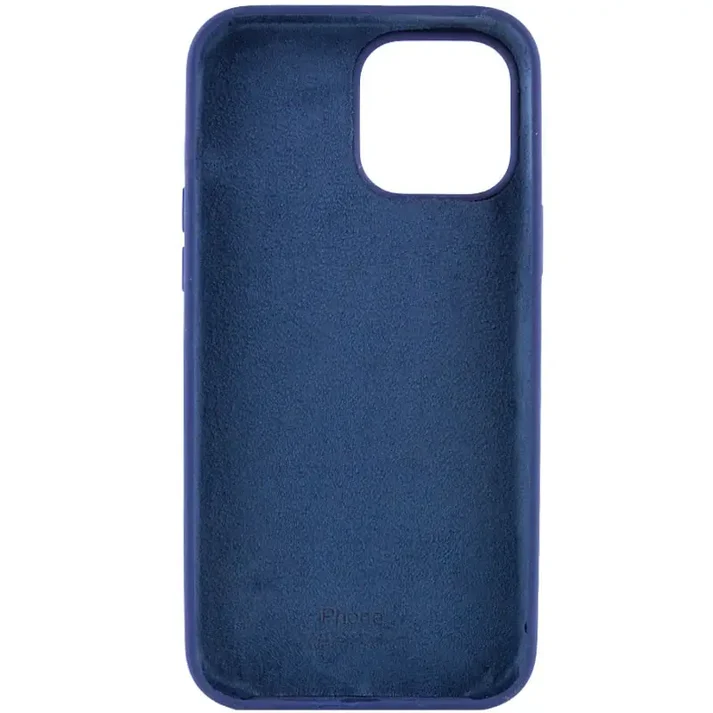 Navy Blue Silicone Case for iPhone  - Image 3