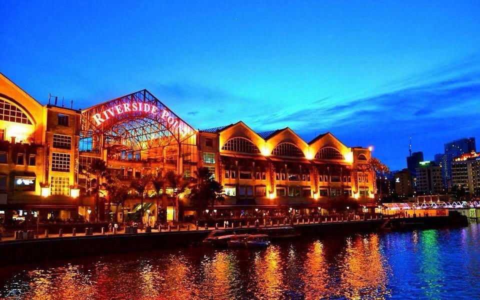 Clarke Quay Riverside Nightlife, Singapore