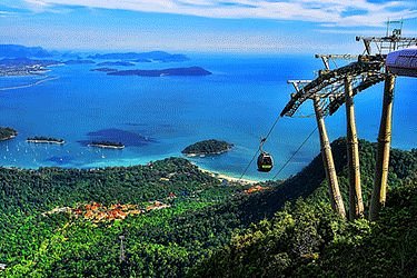 Panorama Langkawi SkyCab (Langkawi Cable Car) — Mount Machinchang Ride + Middle/Top Station Viewpoints