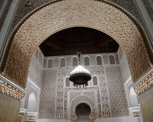 Medersa Ben Youssef (Marrakech) — Historic Madrasa Courtyard + Student Cells (Entry Ticket)