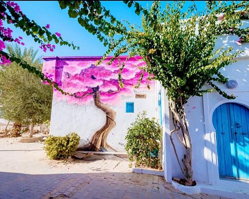 Djerbahood (Erriadh, Djerba) — Open-Air Street Art Village Walk (Free Entry)