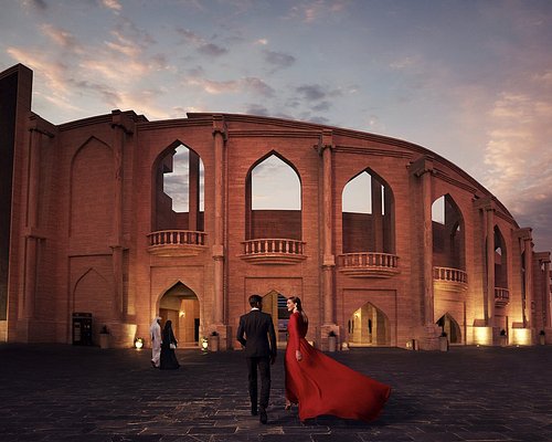 Katara Cultural Village (Doha) — Cultural District Walk: Amphitheatre, Mosques, Galleries + Beach & Hills (Open Access)