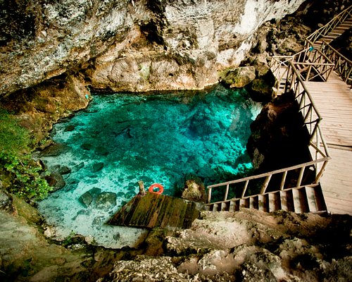 Hoyo Azul (Scape Park, Cap Cana) — Blue Cenote Swim: Jungle Trail Walk + Limestone Sinkhole Lagoon (Ticketed via Scape Park)