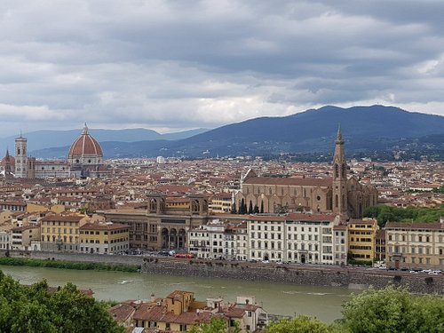 Piazzale Michelangelo (Florence) — Panoramic Terrace Over the Duomo Skyline + Sunset Viewpoint (Free, Open Public Square)