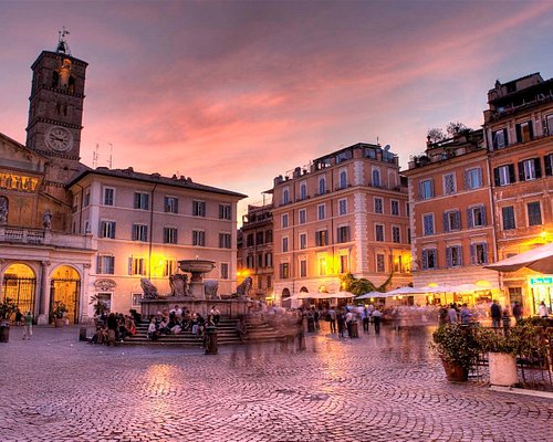 Trastevere (Rome) — Historic Rione Walkthrough + Piazzas, Alleys & Night Vibe (Free, Open Neighbourhood)