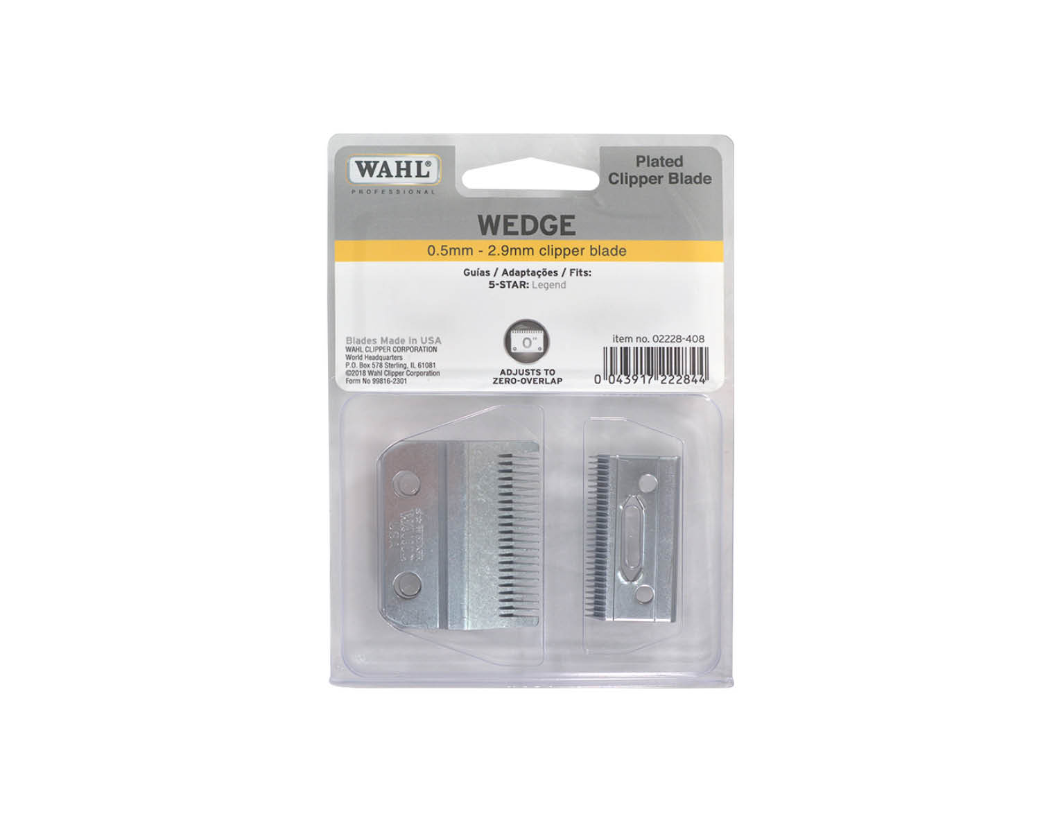 CUCHILLA WAHL #02228-408 5 ESTRELLAS