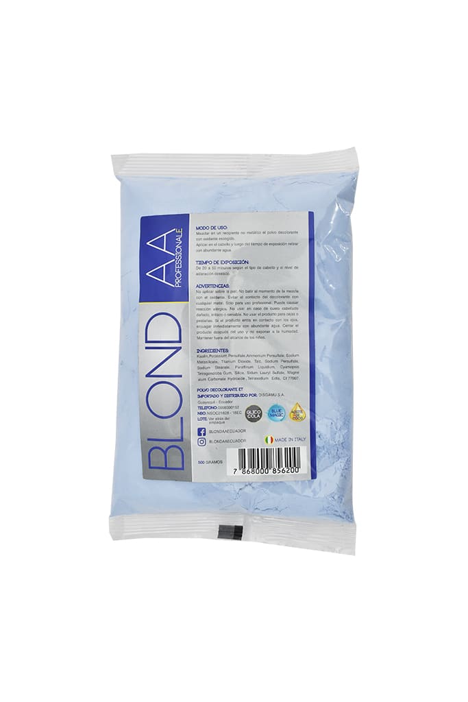 DECOLORANTE BLONDAA PROFESIONAL AZUL 500GR