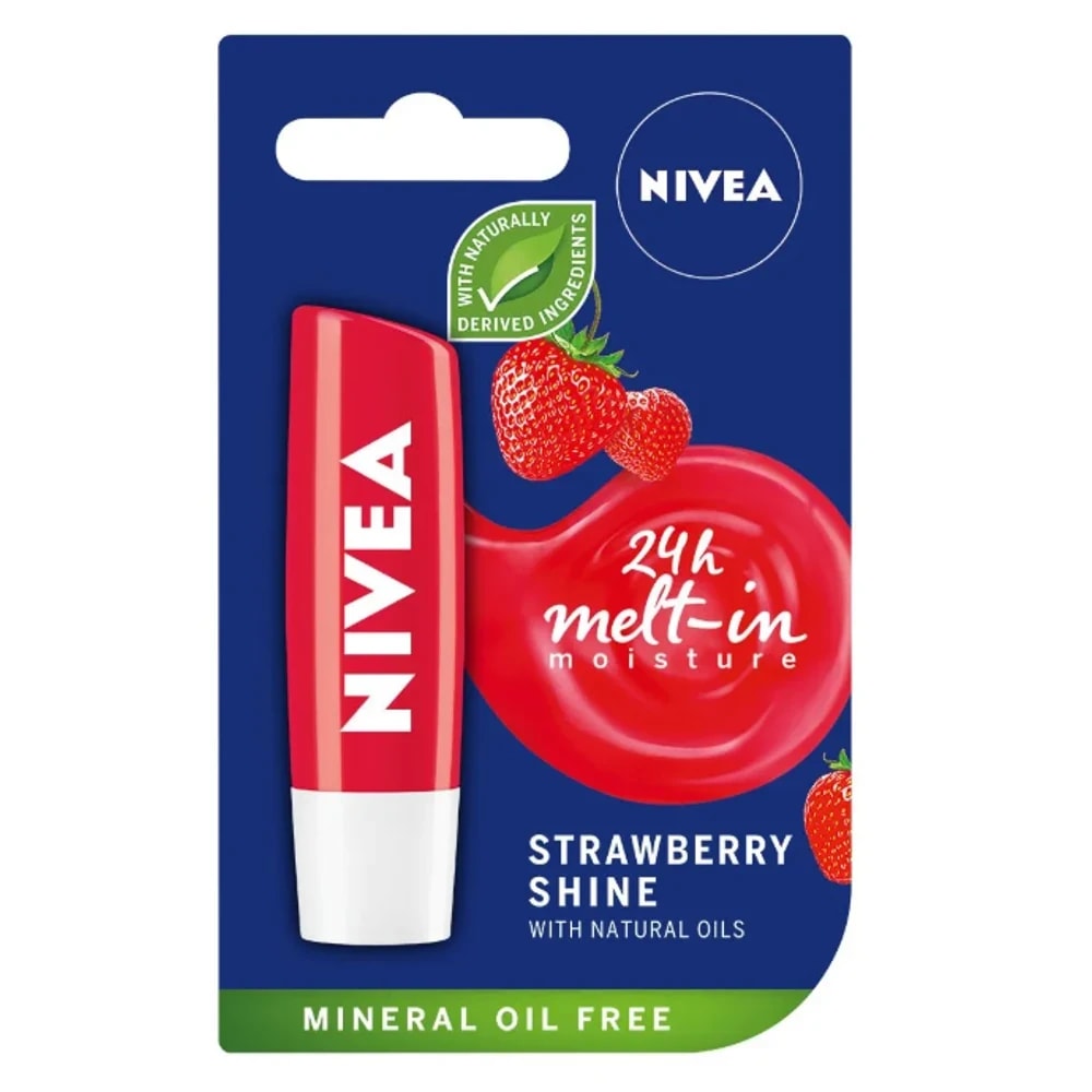 BRILLO LABIOS NIVEA FRESA 4,7G