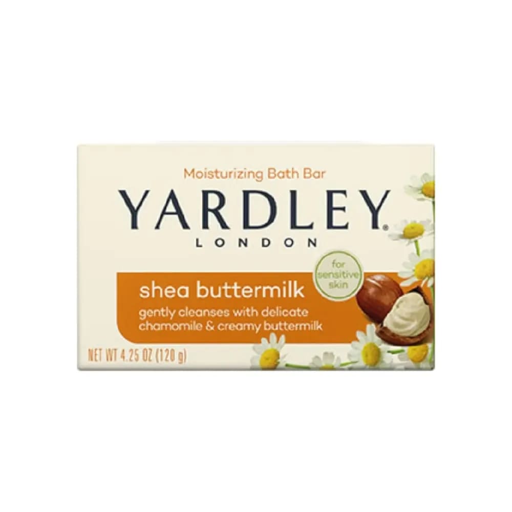YARDLEY JABONES SHEA BUTTRMILK BAR SOAP 113GR