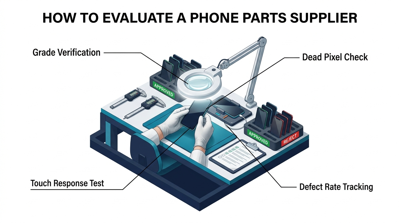 How to Choose a Reliable Phone Parts Supplier: 10 Questions Every Buyer Should Ask