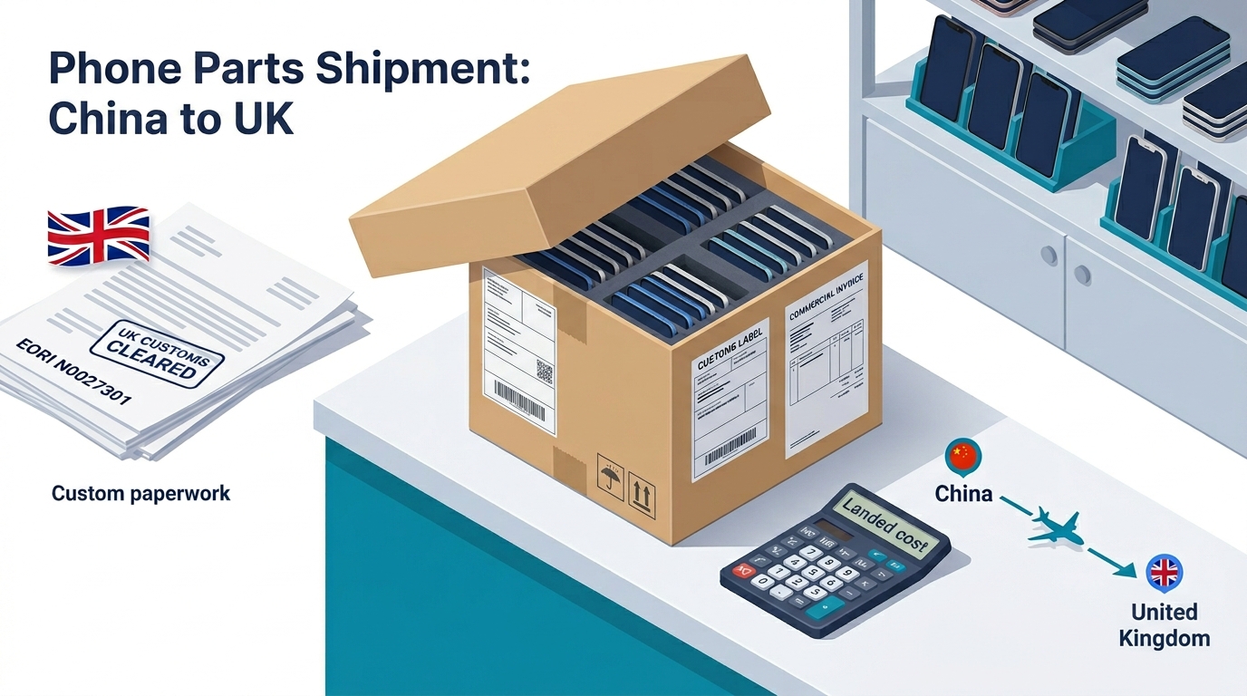 Wholesale Phone Parts Supplier UK: What UK Repair Shops Need to Know About Sourcing from China
