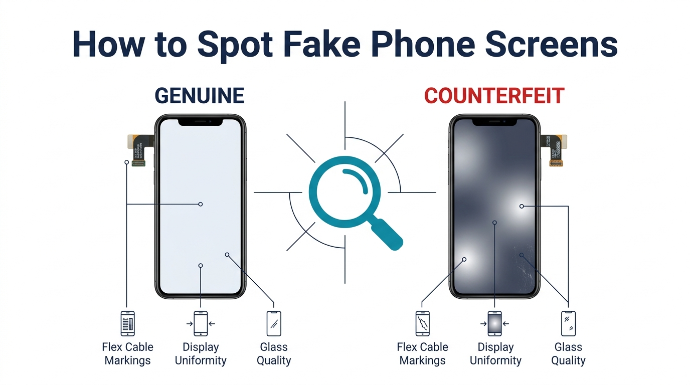 How to Spot Fake Phone Screens: Red Flags, Testing Methods, and What to Do