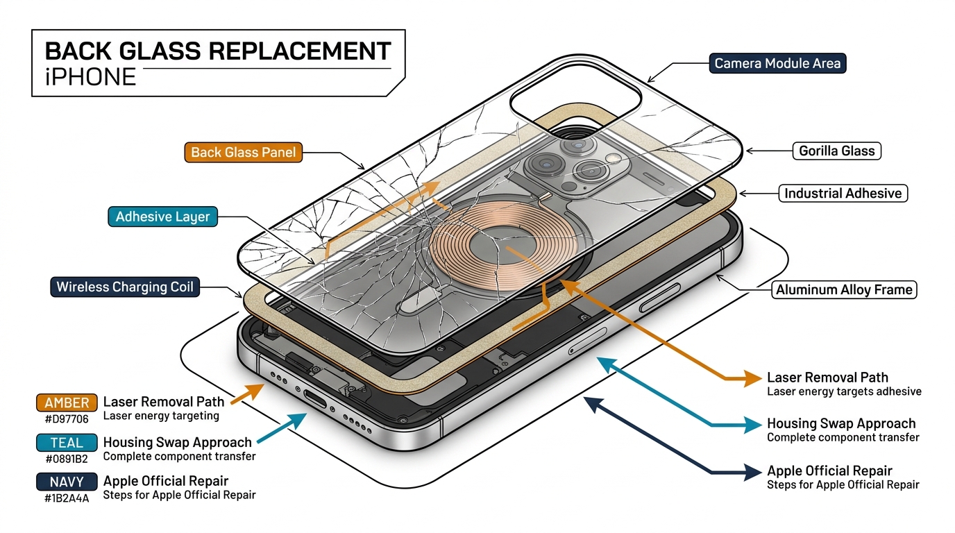 Back Glass Replacement iPhone: Cost, Methods, and Best Parts to Use