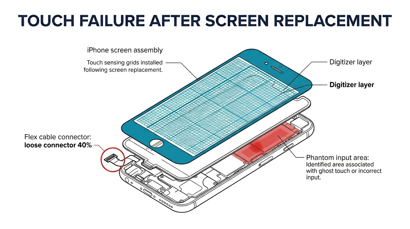 Touch Not Working After Screen Replacement: Causes, Fixes, and How Screen Quality Prevents It