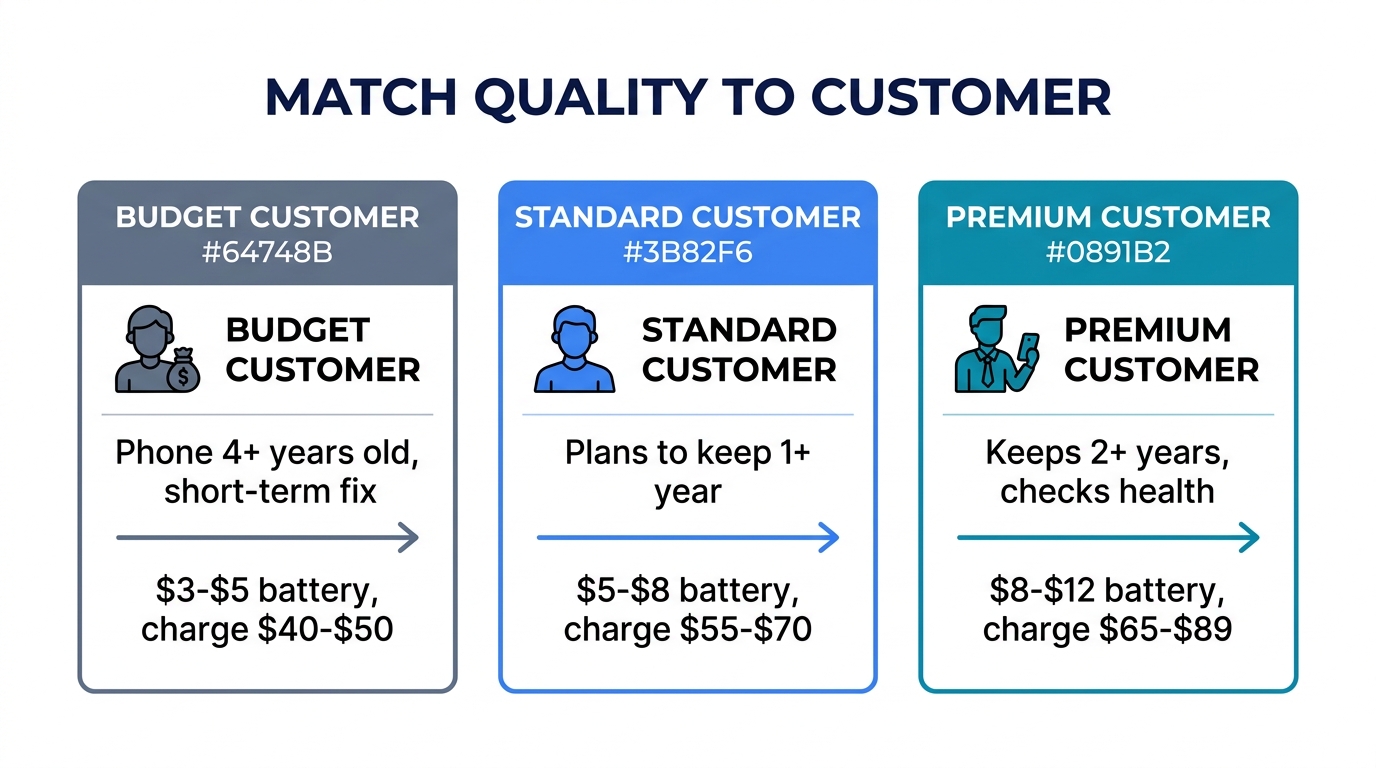 Key takeaways — iphone battery quality repair shops