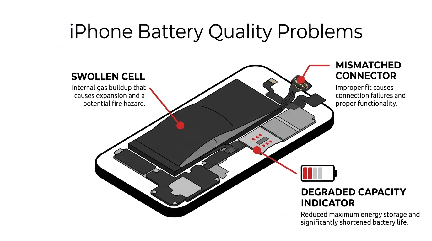 iPhone Battery Quality Red Flags: What Wholesale Buyers Must Inspect Before Ordering