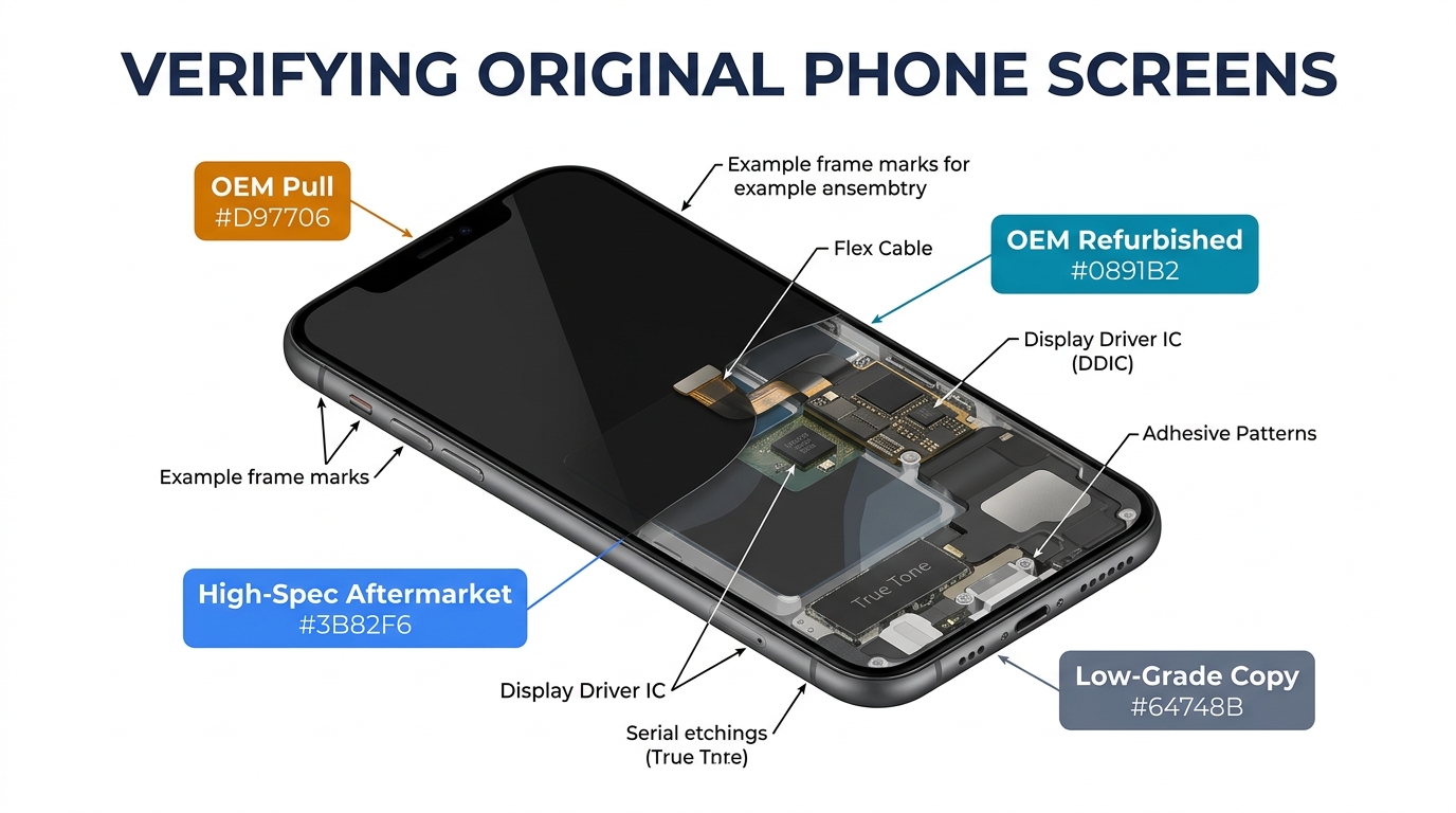 How to Verify 'Original' Phone Screens Without Trusting Supplier Labels Alone