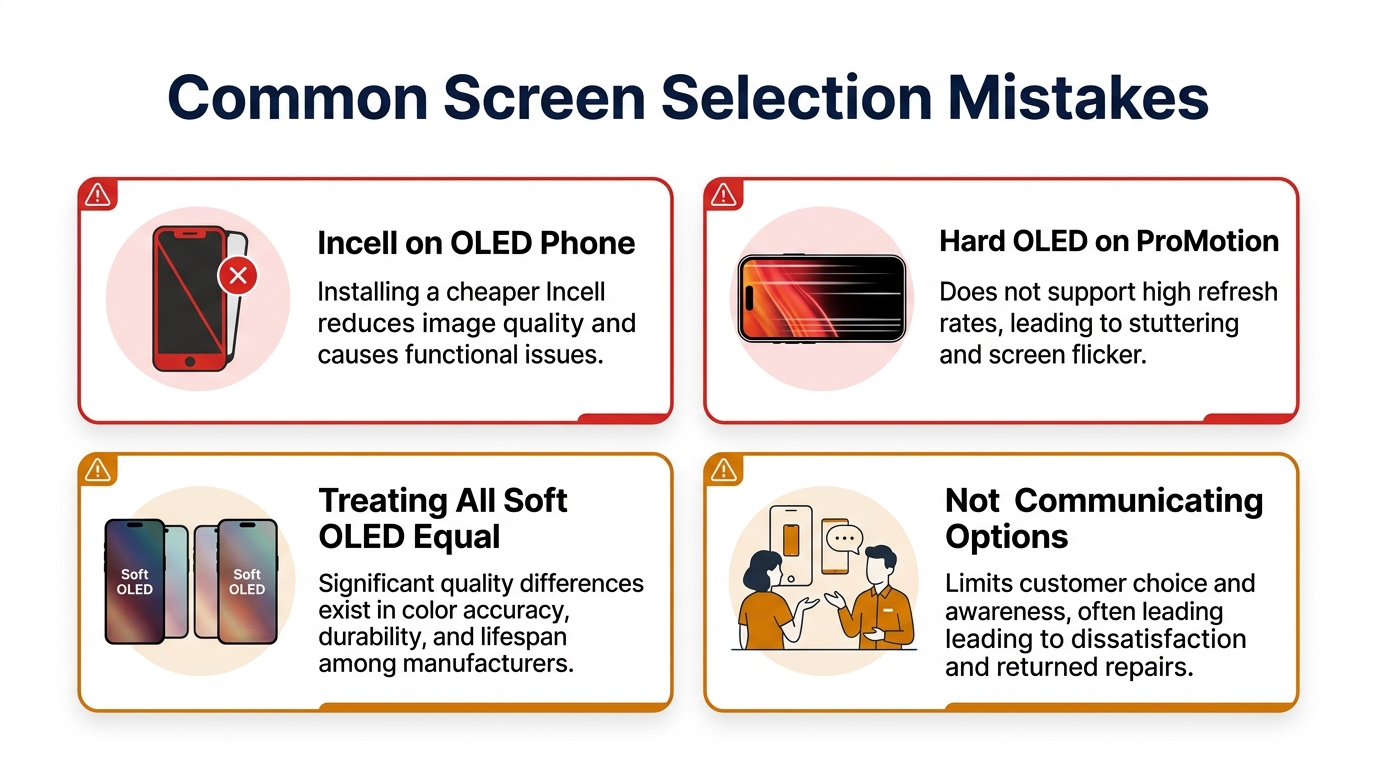 Screen inventory matching customer base summary