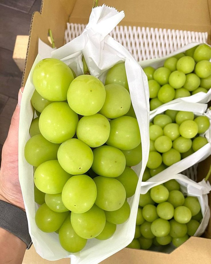 Nho Mẫu Đơn Shine Muscat Hàn Quốc