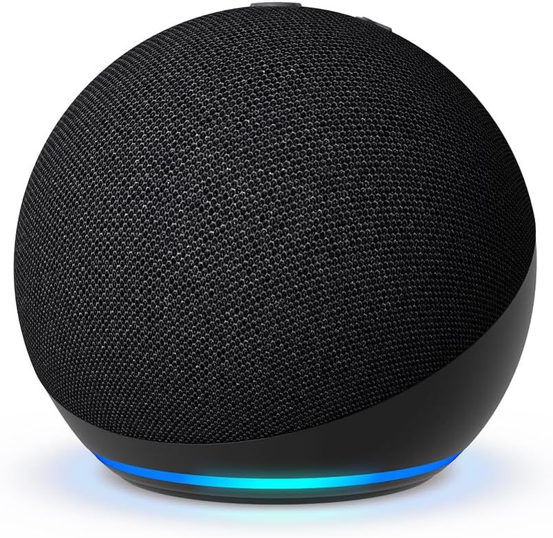 Amazon Echo Dot (newest model) - Vibrant sounding speaker, Designed for Alexa+, Great for bedrooms, dining rooms and offices, Charcoal