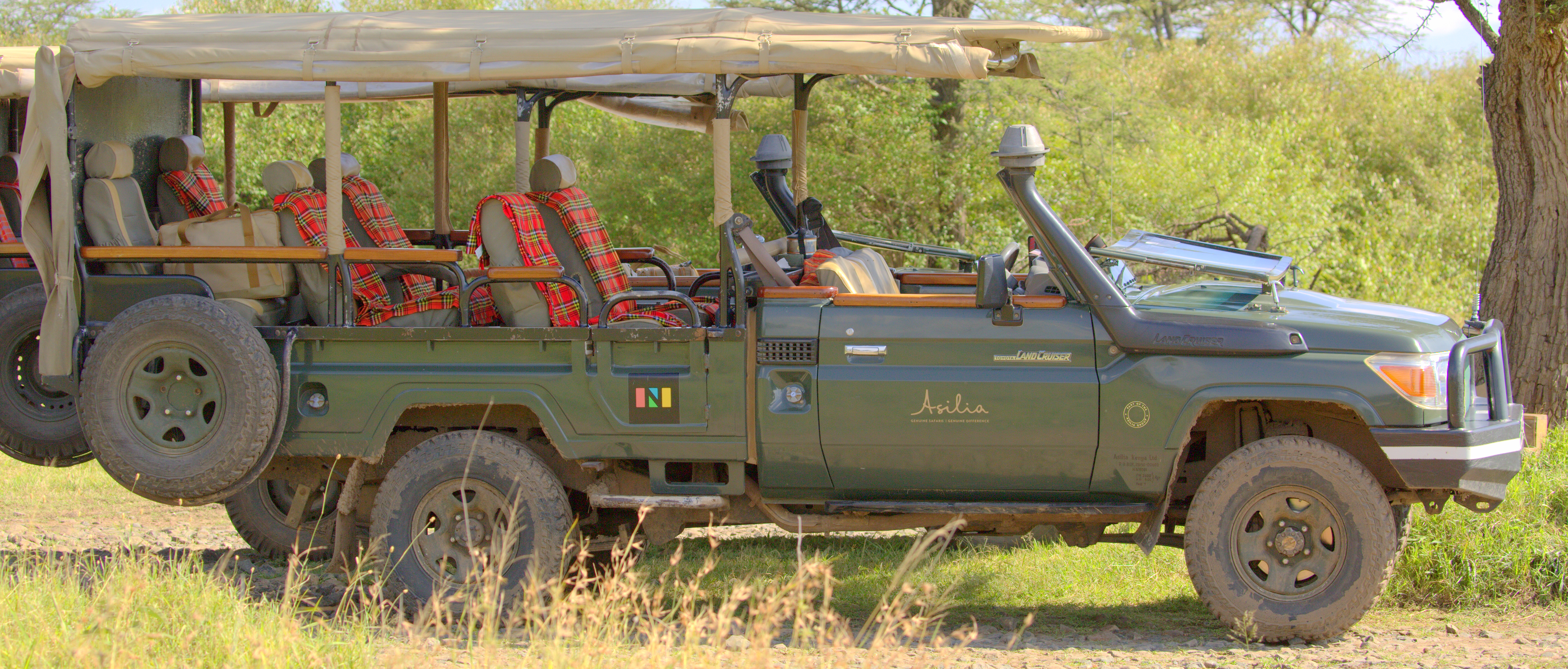 Private safari vehicle